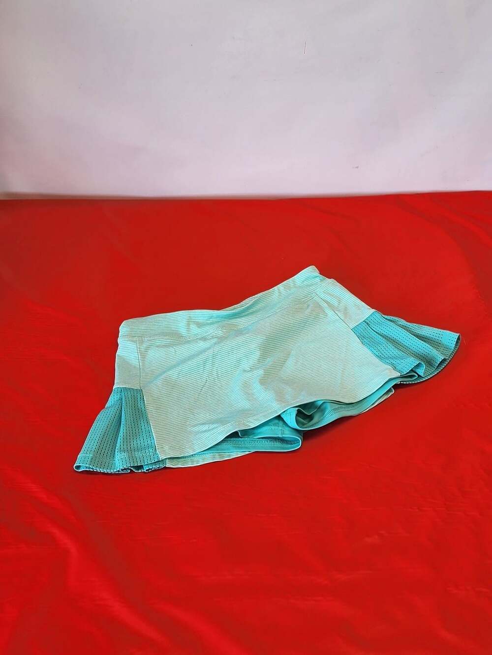 Champion Athletic Striped Performance Skort with Mesh Side Panels